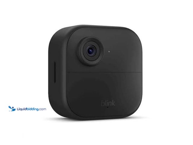 Lot 49-5572091 - Blink Outdoor Wireless Smart Security Camera System with 2-Cameras and Sync Module Core, Black and V...