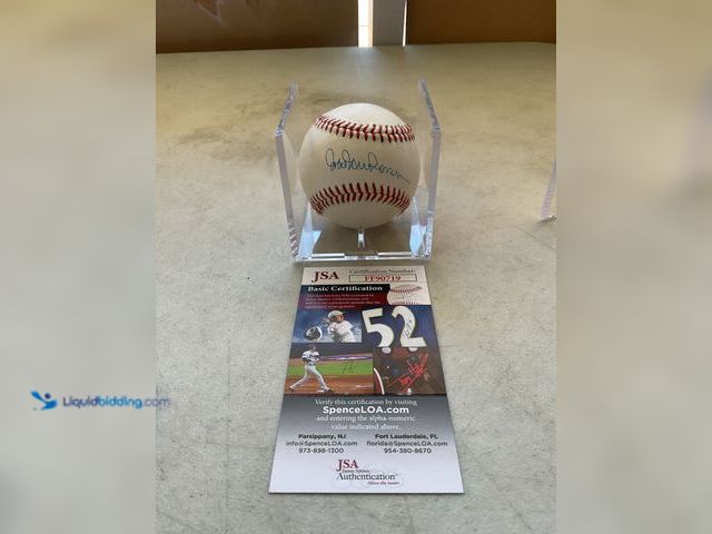 Lot 49-1977822 - Other DETROIT TIGERS LEGEND HAL NEWHOUSER AUTOGRAPHED BASEBALL WITH JSA COA #COINS0723