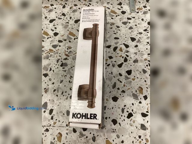 Lot 49-5452519 - (1) NEW Kohler Arsdale 9" Assist Bar 300 lbs - Oil-Rubbed Bronze - R27237-2BZ Item is unused.