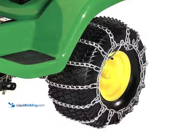Lot 49-3614703 - John Deere 20 in. Rear Tire Chains, Model # BG10188, Unused.  Ref#BIN0716