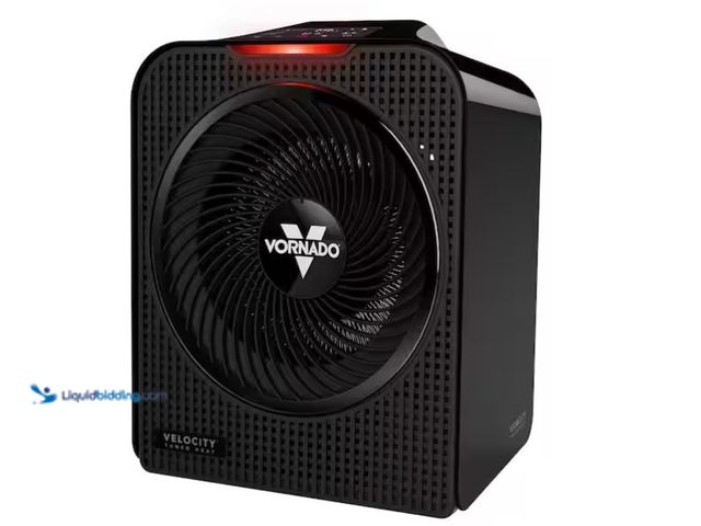 Lot 49-1575624 - Vornado Forced Air Velocity 5 Whole Room 1500-Watt 5118 BTU Electric Space Fan Electric Heater Furna...