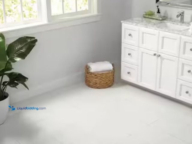 Lot 49-1519244 - Approx (40) Sq Ft. Of Daltile Glacier White 12 in. x 12 in. Ceramic Floor and Wall Tile (11 sq. ft./...