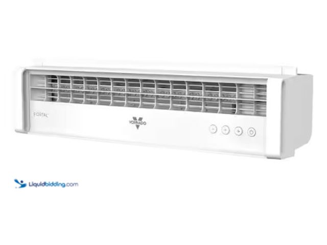 Lot 49-1625635 - Vornado Portal 6.58 in. 3-Fan Speeds Window Fan in with Reversible Exhaust Mode, Weather Resistant, ...