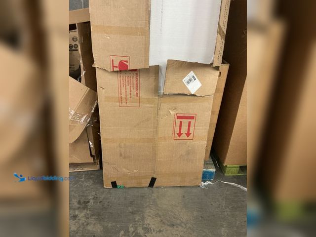 Lot 49-5487321 - 7ft Gold Arch Full Length Mirror (hardware included) Unused