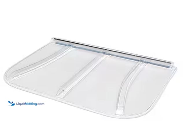 Lot 49-1631374 - SHAPE PRODUCTS 44 in. W x 38 in. D x 2-1/2 in. H Premium Square Window Well Cover, Model # 4438UNV, ...