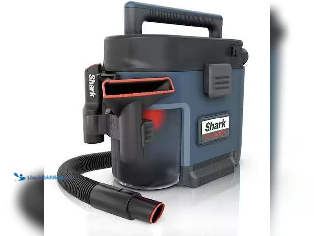 Lot 49-5478495 - Shark
MessMaster Portable 1 Gal. 7-Peak HP Corded Wet/Dry Vacuum with Self-Rinsing and AnyBag techn...