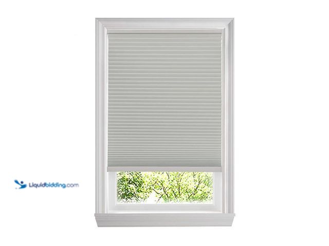 Lot 49-5453375 - Home Decorators Collection Pewter Cordless Blackout Cellular Shades for Windows - 39.25 in. W x 72 i...