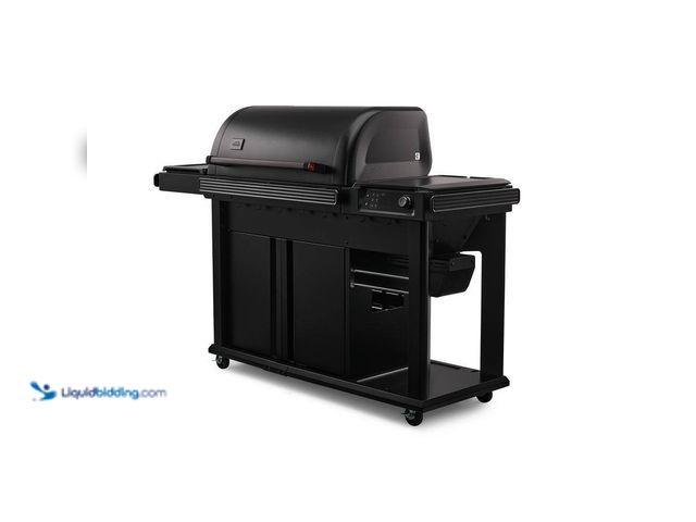 Lot 49-3564444 - Traeger
Woodridge Elite Wi-Fi Pellet Grill and Smoker in Black. Model # TFC97XLH. Unused with attac...