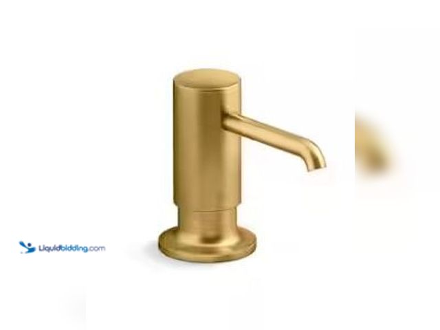Lot 49-5486183 - KOHLER
Purist Soap/Lotion Dispenser in Vibrant Brushed Moderne Brass Internet # 328498552
Model # ...