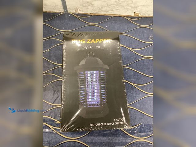 Lot 49-5490005 - Bug Zapper Zap T6 Pro Item is Factory Sealed, damage to box