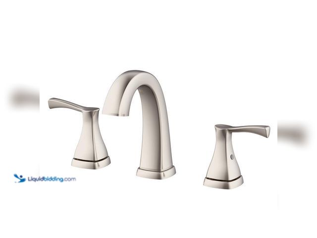 Lot 49-5440069 - Glacier Bay
Calandine 8 in. Widespread 2-Handle Bathroom Faucet in Brushed Nickel Unused