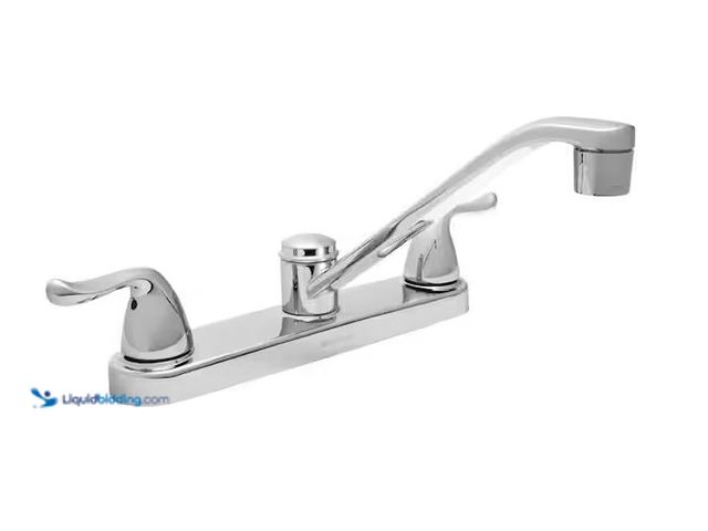 Lot 49-5555433 - Glacier Bay
Constructor Double Handle Standard Kitchen Faucet in Chrome, Unused