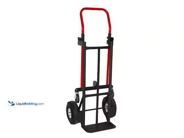 Lot 49-1567481 - Milwaukee 800 lbs. Capacity 2-in-1 Convertible Hand Truck, Model # CHT2N1, Slightly used, Scuffs & s...