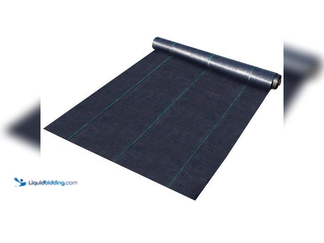 Lot 49-5484858 - VEVOR
6 ft. x 250 ft. Weed Barrier Landscape Fabric 4.1 oz. Heavy-Duty Premium Woven Ground Cover f...