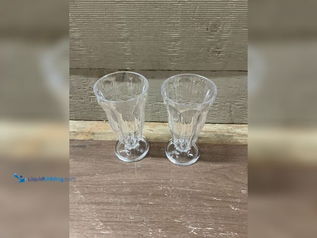 Lot 49-3528514 - 10pc Milkshake Glasses Unused