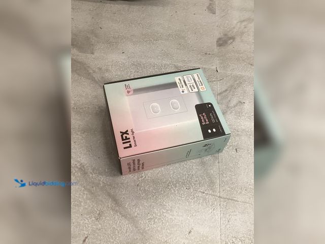 Lot 49-5488027 - LIFX Smart Switch, 2 Button in-Wall Wi-Fi Smart Touch Switch (White). Model: LFSPWHT1FUS. Unused