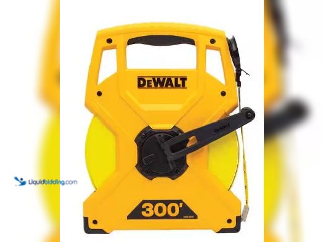 Lot 49-1517067 - DEWALT
300 ft. Measuring Tape, Model # DWHT34049, used  Ref#HD-0725