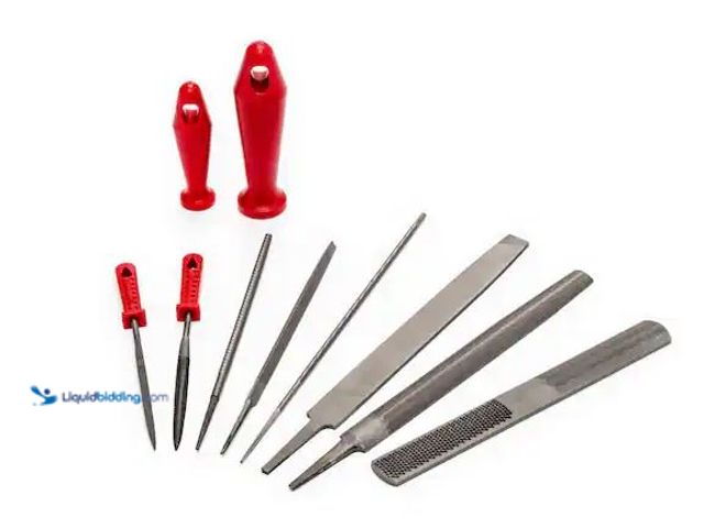 Lot 49-1568945 - Lot of (2) Husky Multi-Purpose File Set (10-Piece) Model # H10PCFSN, Unused  Ref#HDPA0115