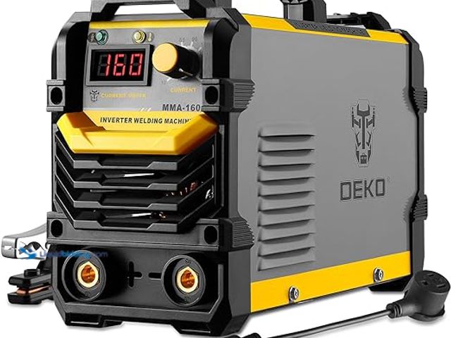 Lot 49-5440152 - DEKOPRO 110/220V MMA Welder,160A ARC Welder Machine IGBT Digital Display LCD Hot Start Welder with E...