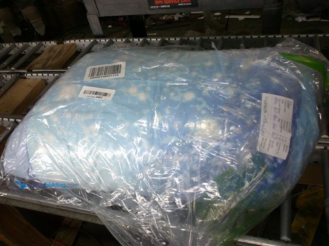Lot 49-1517558 - Full Size Bed Set, Blue, Unused   Ref#MTMED-0804