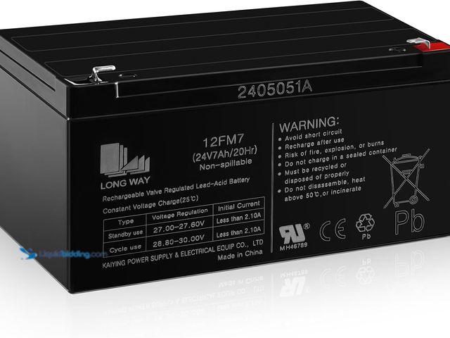 Lot 49-5539883 - OTTARO 24V 7AH Battery for 24 Volt Ride on Cars Toys. Unused