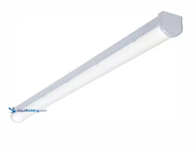 Lot 49-3612856 - Metalux 4 ft. Linear White Integrated LED Warehouse Strip Light with 4760 Lumens, 4000K, UNV Voltage...
