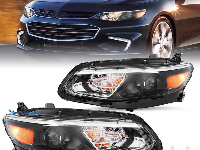 Lot 49-5413360 - JSBOYAT Bulbs Included Headlight Assembly Replacement for 2016-2018 Chevy Malibu OE Style Factory Ha...