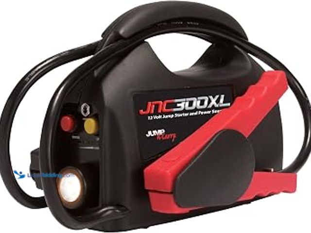 Lot 49-2025059 - Clore Automotive Jump-N-Carry JNC300XL 900 Peak Amp Jump Starter, Model # B000XQ9MGE, MSRP $97.29, U...