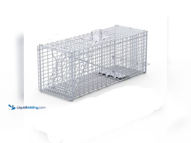 Lot 49-5545575 - Outdoor Live Animal Capture Cage trap, Unused