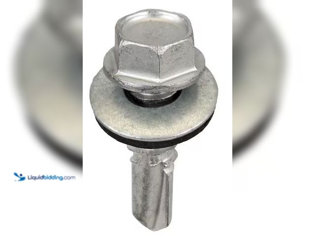 Lot 49-5486367 - Acorn Hardware
#14 7/8 in. Metal to Metal Hex Lap Galvanized Screws (Bag of 250) Internet # 3226810...