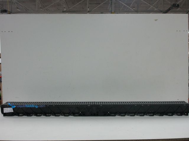 Lot 49-2020745 - 79 *5.16*4 2/8 in trench drain system. Slightly used, scuffs & scratches.   Ref#AHD0922