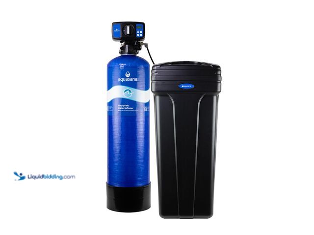 Lot 49-3532202 - Aquasana SimplySoft® 40,000 Grain Water Softener - Whole House Hard Water Reduction - Base Tank & Ca...