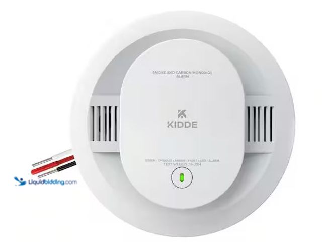 Lot 49-5486136 - Kidde
Hardwired Smoke and Carbon Monoxide Detector, Interconnectable and LED Warning Lights 2103152...