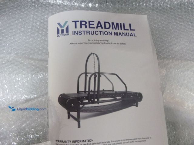 Lot 49-3466075 - Dog Treadmill for Large Dogs & Medium Dogs, Dog Running Machine with Timer, Dog Slatmill for Indoor ...