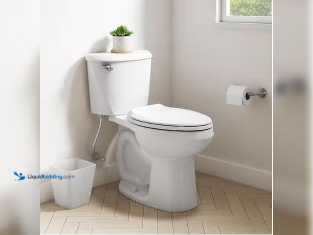 Lot 49-1630940 - American Standard Reliant 12 in. Rough In 2-Piece 1.28 GPF Single Flush Elongated Toilet with Slow C...