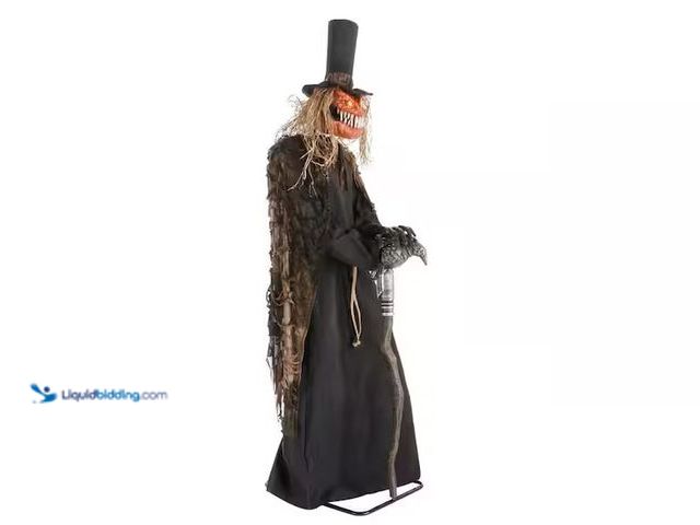 Lot 49-3637884 - Home Accents Holiday 7 FT Grave & Bones Animated LED Guardian of the Gourds, Model # 25PA02750, New....