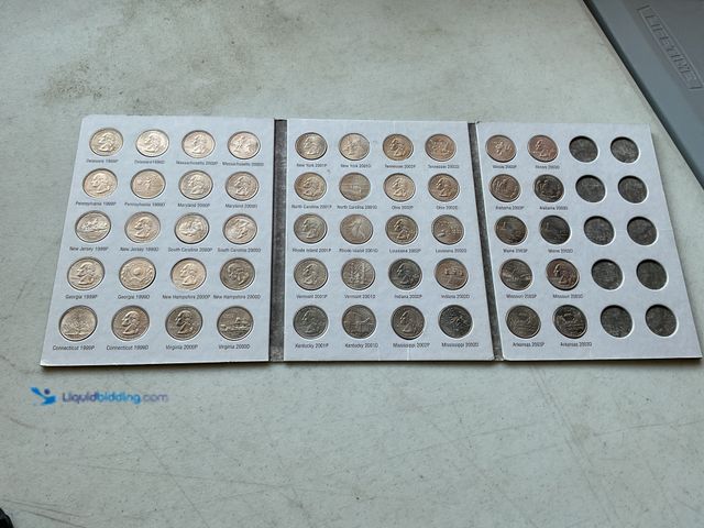 Lot 49-1804337 - WASHINGTON QUARTERS STATE COLLECTION 1999-2003.