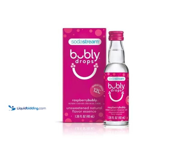 Lot 49-3563688 - SodaStream 1.36 fl oz bubly Raspberry Drops (3pack) New