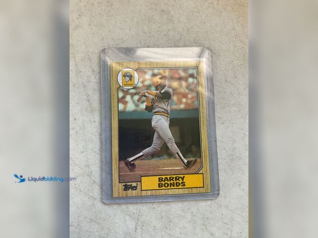 Lot 49-5515062 - Other 1987 TOPPS BARRY BONDS ROOKIE CARD #320 PIRATES