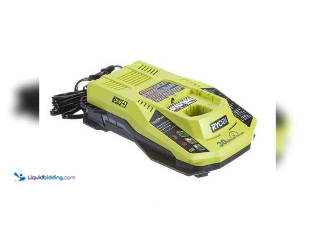Lot 49-5520531 - RYOBI ONE+ 18V Dual Chemistry IntelliPort Charger. Model # P117. Unused/Tested/works