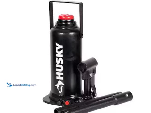 Lot 49-1627528 - Husky 12-Ton Welded Bottle Jack Model # HPL12BW-ZDT-TH, Unused, No Attachments, Scuffs and Scratches...