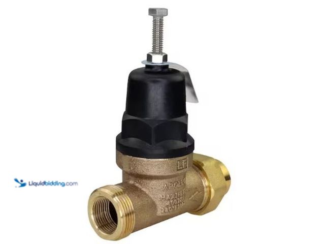 Lot 49-3615656 - Apollo 3/4" x 3/4" Lead-Free Bronze FNPT Pressure Reducing Valve, Model # 69ELF114T, Unused, Has att...