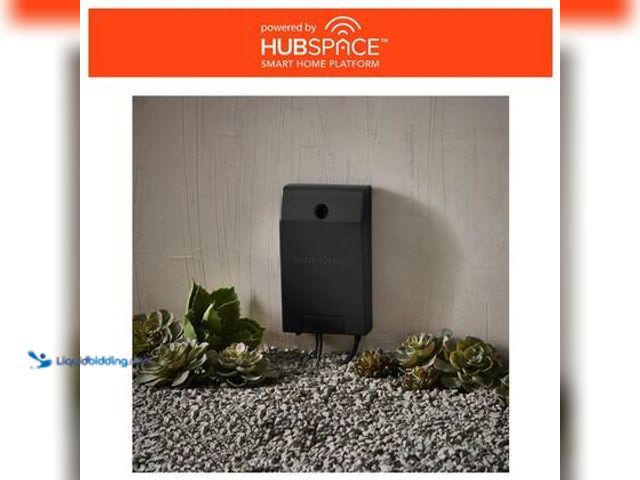 Lot 49-5520682 - Hampton Bay Smart 200 Watt Landscape Lighting Transformer with Dusk to Dawn Operation Powered by Hub...