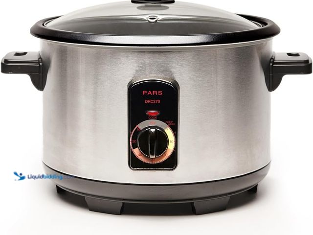 Lot 49-5437402 - Pars Automatic Persian Rice Cooker - Tahdig Rice Maker Perfect Rice Crust, 25 Cup. [Model: B0DSM38TD...