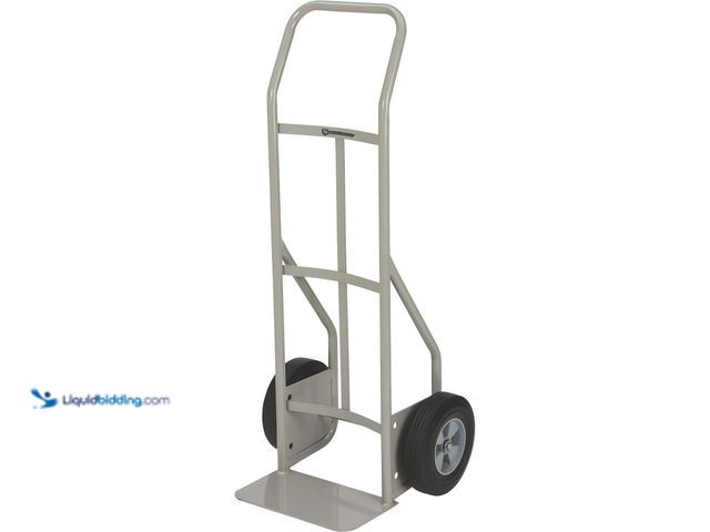 Lot 49-3540310 - Strongway Hand Truck with Flat-Free Tires, 800-Lb. Capacity. Model: 67971. Unused, one wheel needed