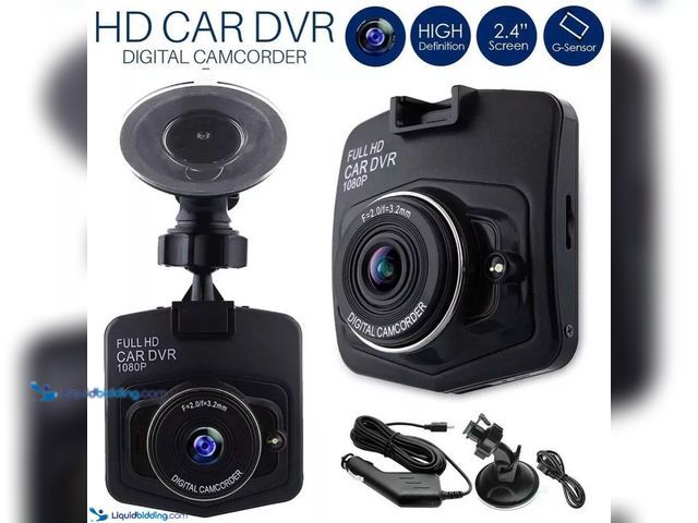 Lot 49-5388250 - HD DVR Blackbox Dash Camera with IR Night Vision Black – NEW - Capture every moment with this full 1...