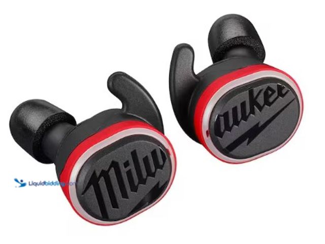 Lot 49-3631266 - Milwaukee REDLITHIUM USB Bluetooth Jobsite Ear Buds Model:2191-21 Unused  Ref#SR0803