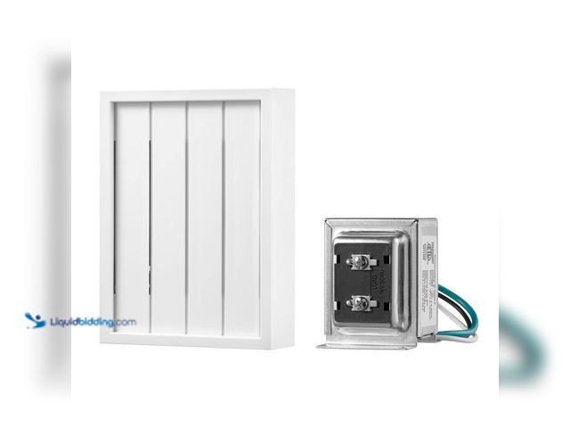 Lot 49-3529064 - Defiant
Wired Smart Video Doorbell Contractor Kit, Wired 16VAC/30VA Transformer and Chime, Works wi...