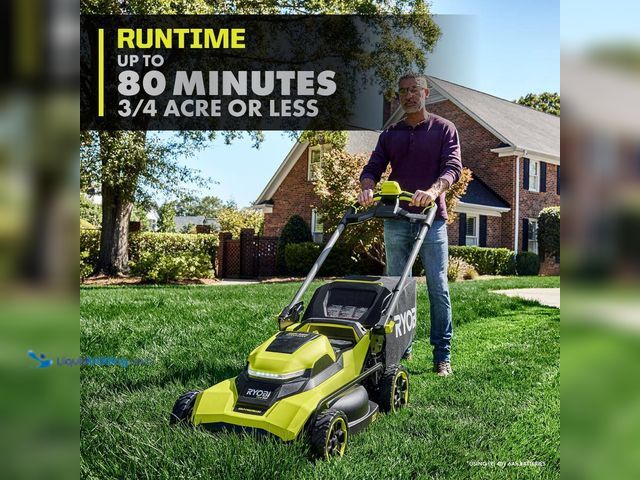Lot 49-5543563 - RYOBI
40V HP Brushless 21 in. Cordless Battery Walk Behind Self-Propelled Lawn Mower. Model # RY40H...