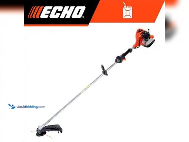 Lot 49-3615881 - ECHO 21.2 cc Gas 2-Stroke Straight Shaft String Trimmer with Rapid-Loader Trimmer Head and 16 in. Cu...